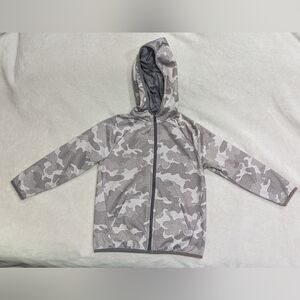 Xersion Gray Camouflage Hoodie Boys Small (8)